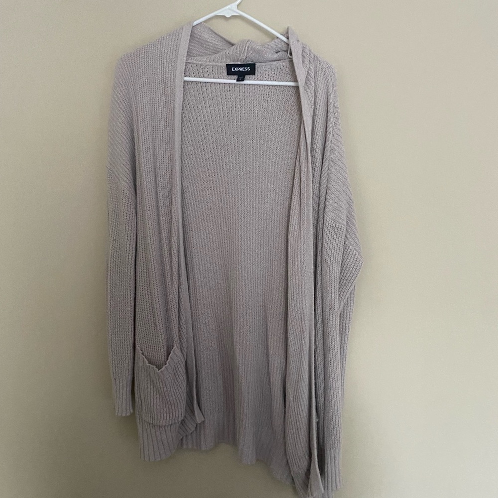 Express Hooded Cardigan